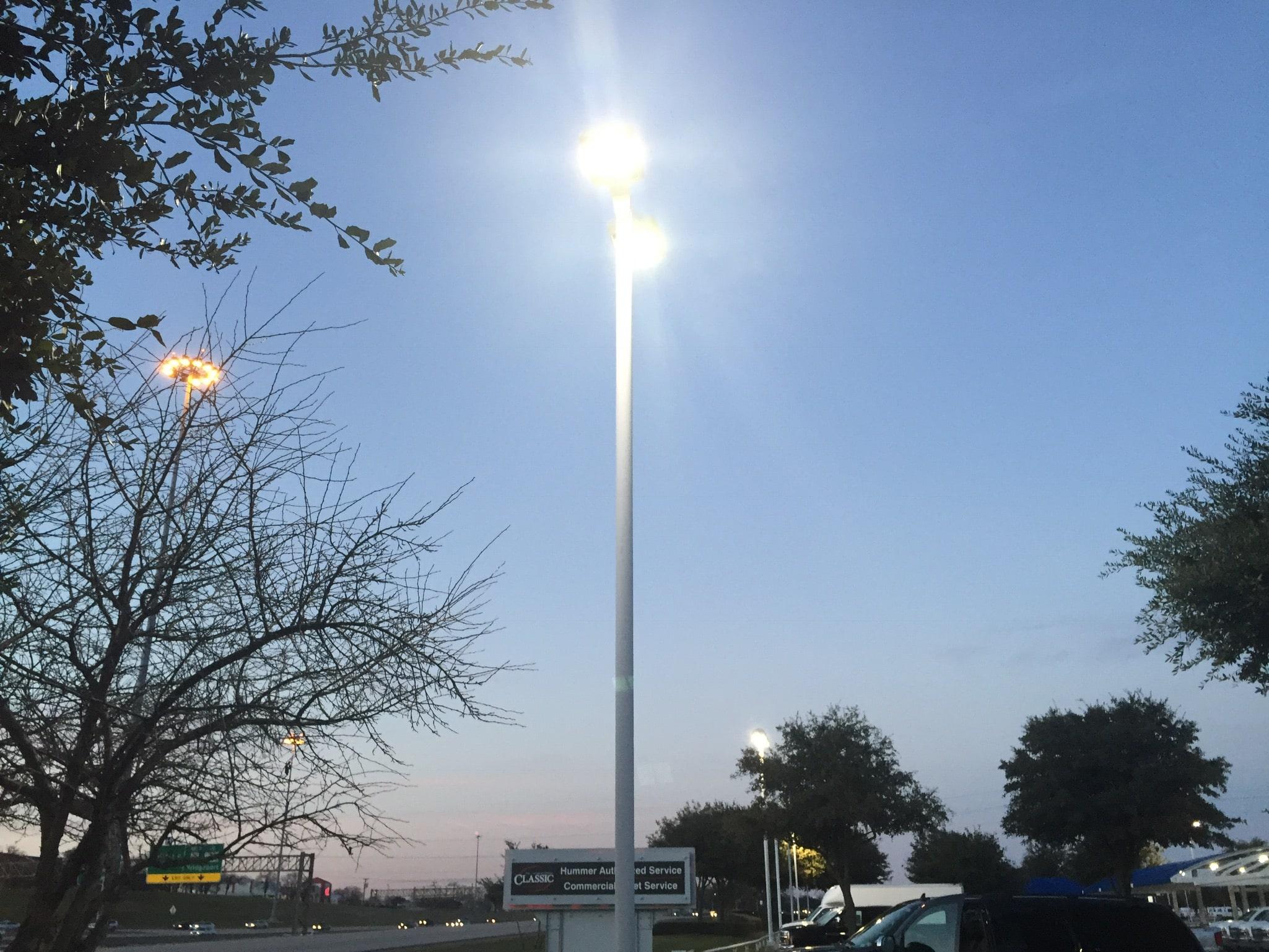 Parking Lot Lighting in Fort Worth and Dallas, TX