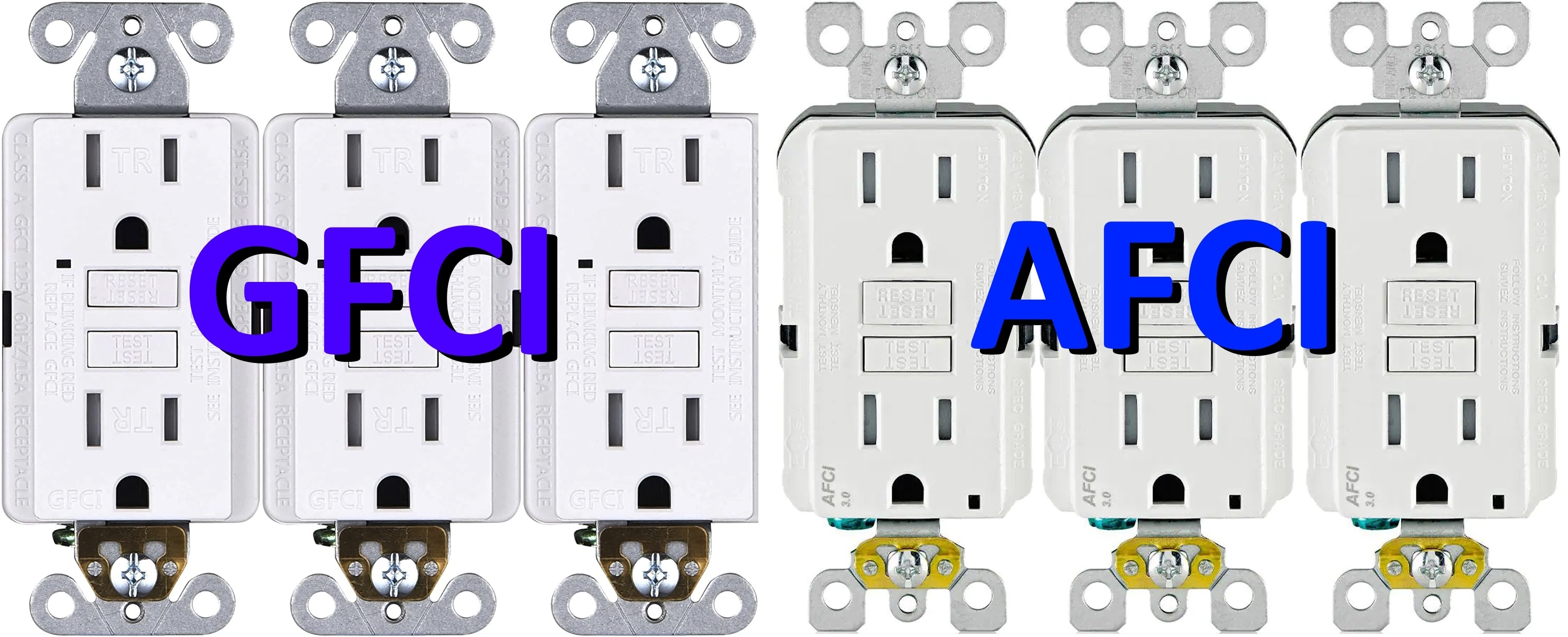 GFCI and AFCI Outlets