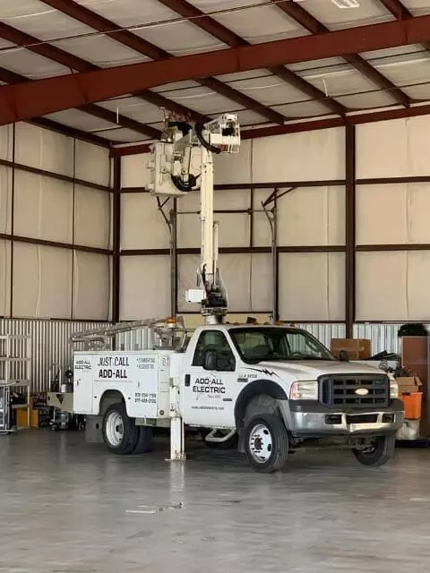 Add-All Electric Lighting Crew Installing Lighting at Hicks Airfield